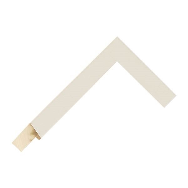 大額 木製 油額/仮縁 セットアップフレーム F6 ホワイト [10.6x51.1x7.9cm]