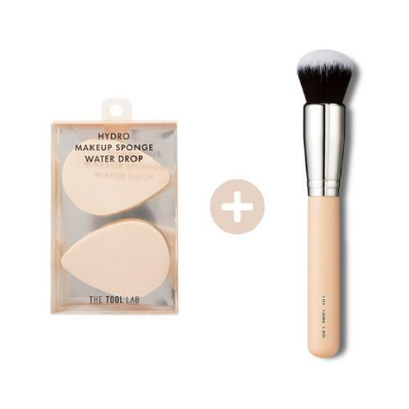 ハイドロスポンジ企画 (ウォータードロップ2本入+106ファンデーションブラシ)