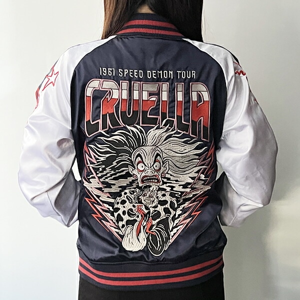 ディズニー ヴィランズ クルエラ サンダーフォン スカジャン L ブルゾン_1382-2335066200 15,400円