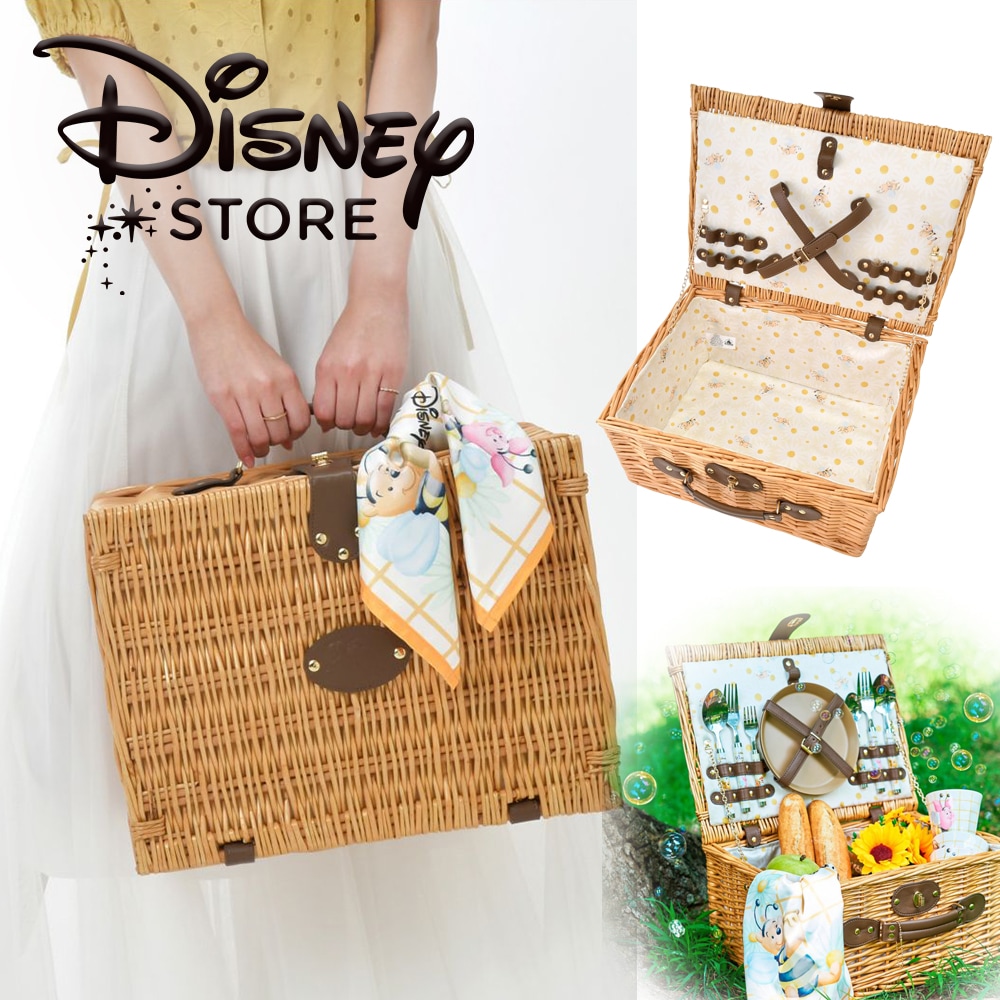 くまのプーさん HONEY DAY ピクニック バスケット かわいい プーさん キャラクター トート おしゃれ 大容量 バッグ ストア公式 人気 レディース かわいい ギフト インテリア
