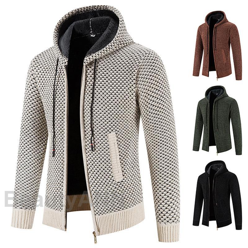 【限定SALE】ニットパーカー メンズ パーカー トップス 春 秋 冬 長袖 カジュアル かっこいい 大人 40代 50代 60代 ライトアウター ニットセーター プレゼント ギフト 父の日 彼氏