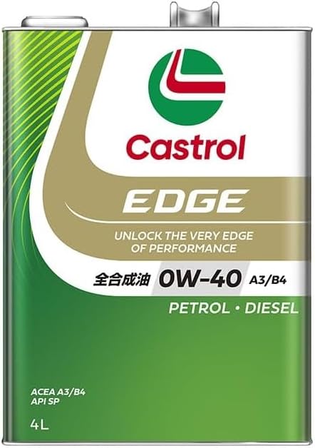 Castrol EDGE エンジンオイル 10W-30 SP GF 全合成油 4輪車用ガソリンディーゼルエンジン両用 1L缶