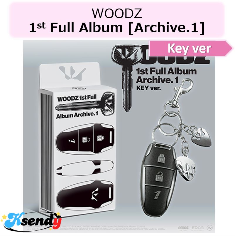 [予約] WOODZ Key ver 1st Full Album [Archive. 1]