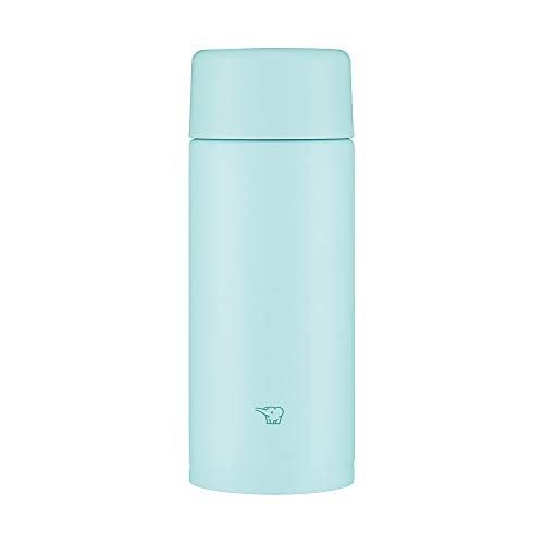 象印 (ZOJIRUSHI) 水筒 スクリュー ステンレスマグ シームレス 0.36L ミントブルー