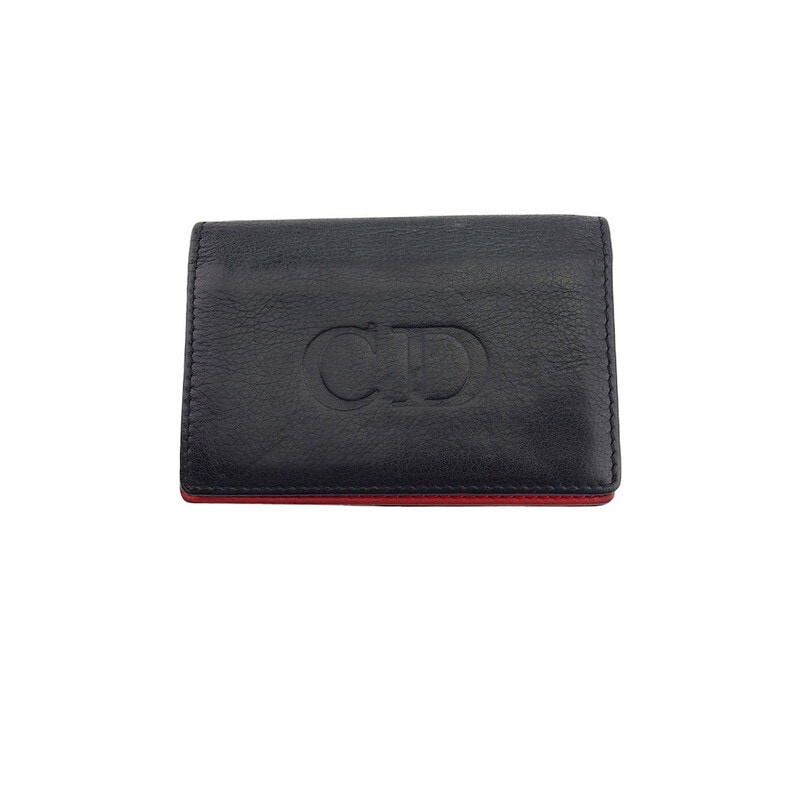 カードケース CDマーク ブラック レッド レディース 中古