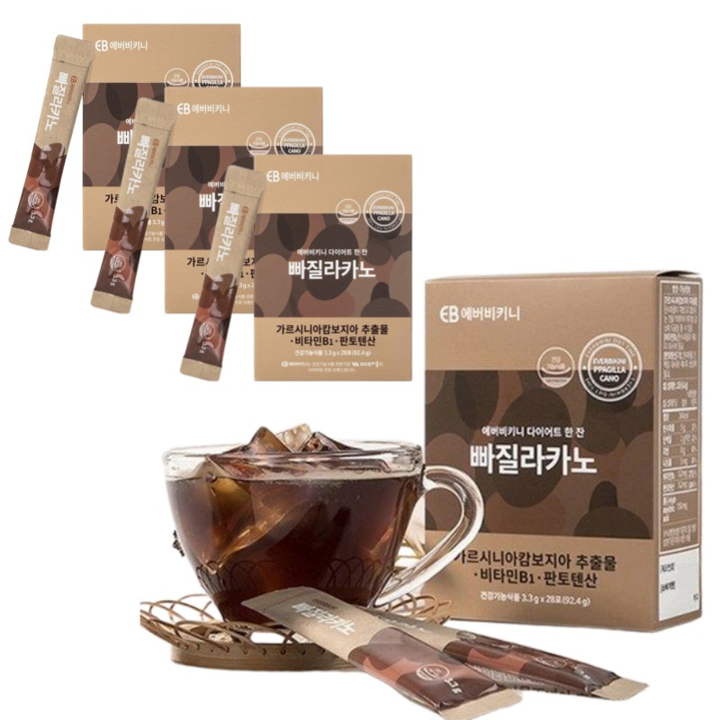 [1+1+1] ピラカーノ ダイエット コーヒー 全84包 ガルシニア / 韓国ダイエット部門1位2年連続 / ダイエット 健康機能食品