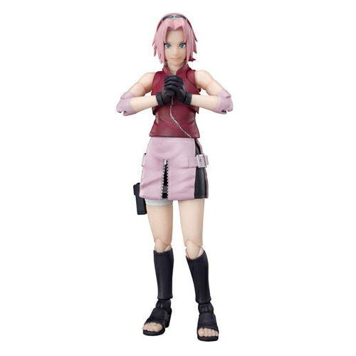 バンダイスピリッツ【フィギュア】S.H.Figuarts 春野サクラ -師匠譲りの負けん気- 再販版 H-4573102673305【完成品】
