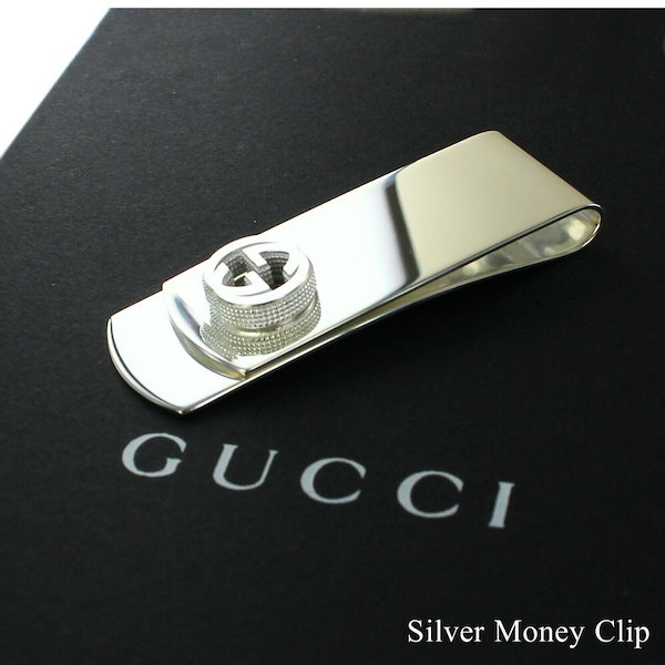 Qoo10] GUCCI グッチ マネークリップ ブラ