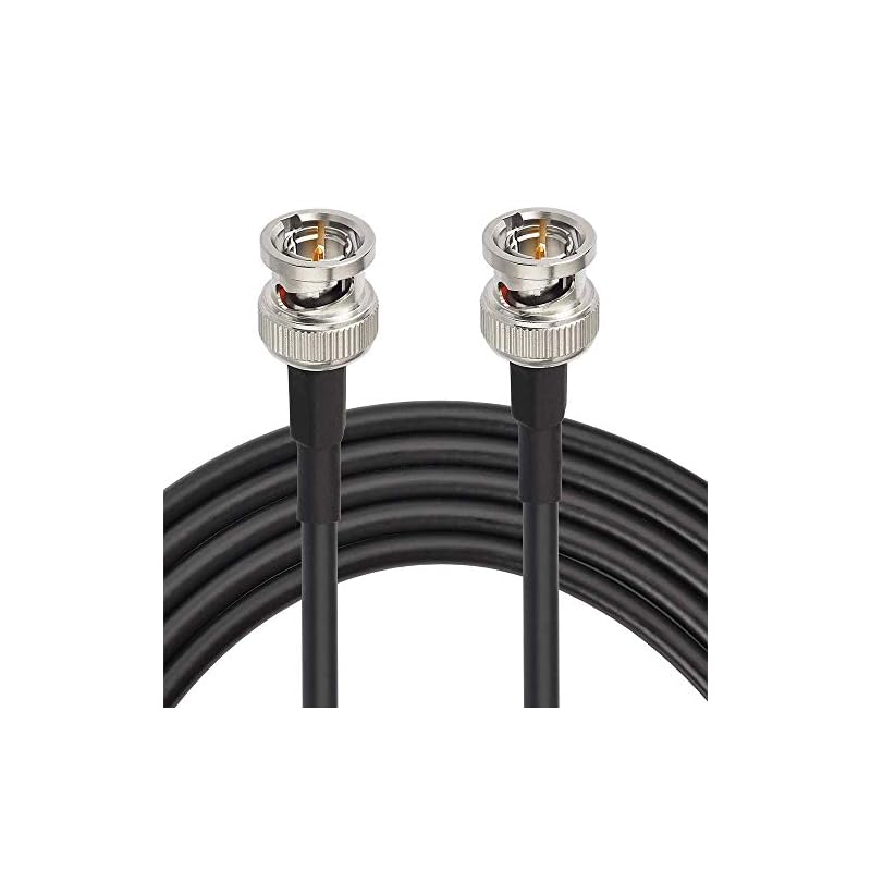 BINGFU 3G SDI HD-SDIケーブル BNCケーブル 超高伝播速度 細くて短い (Belden 1855A) 2M サポート HD-SDI/3G-SDI/4K/8K SDI ビデオケーブル