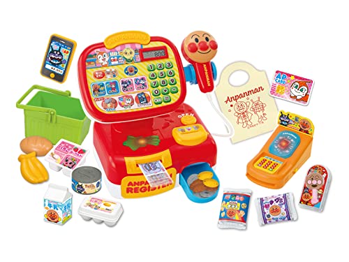 セガフェイブ(SEGA FAVE) アンパンマン おさつスイスイ! セルフでピピッ アンパンマンレジスター DX 【日本おもちゃ大賞2022 共遊玩具部門 優秀賞】