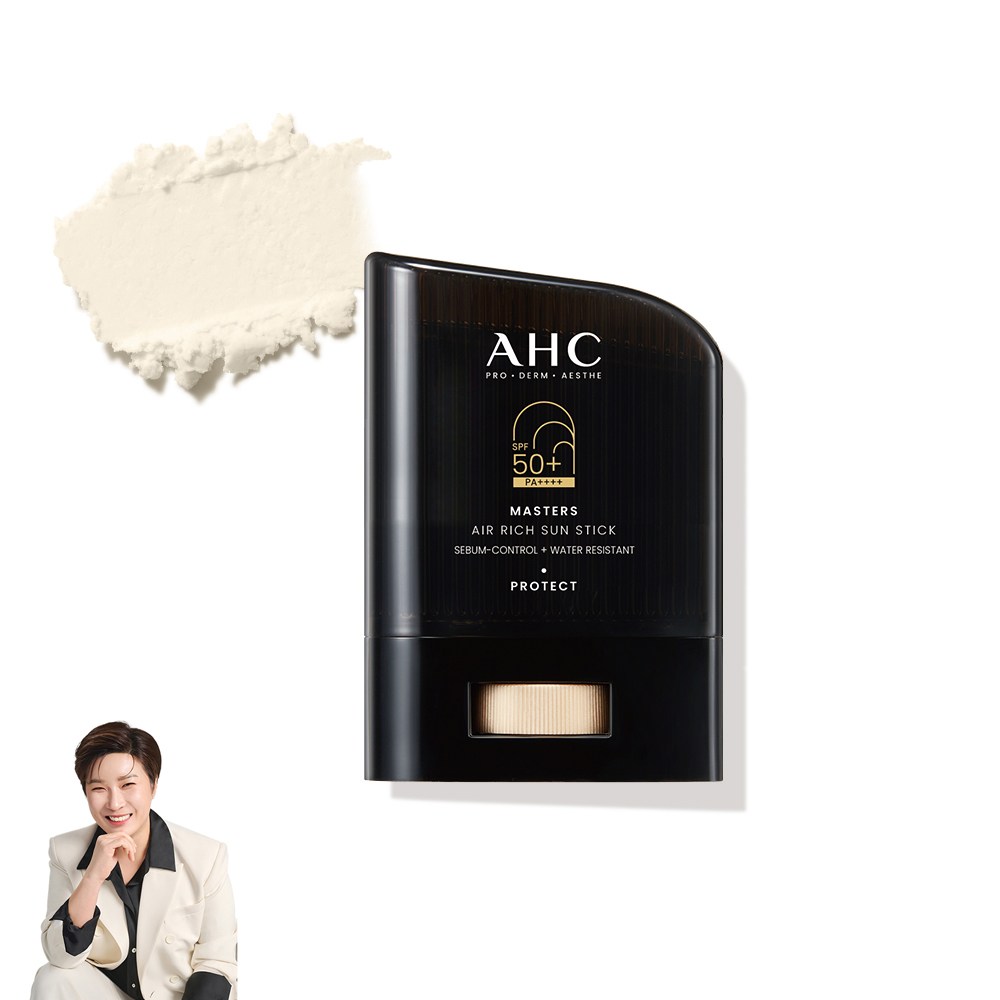 韓国 AHC マスターズ エアリッチ サンスティック SPF50+ PA++++ 14g × 2個