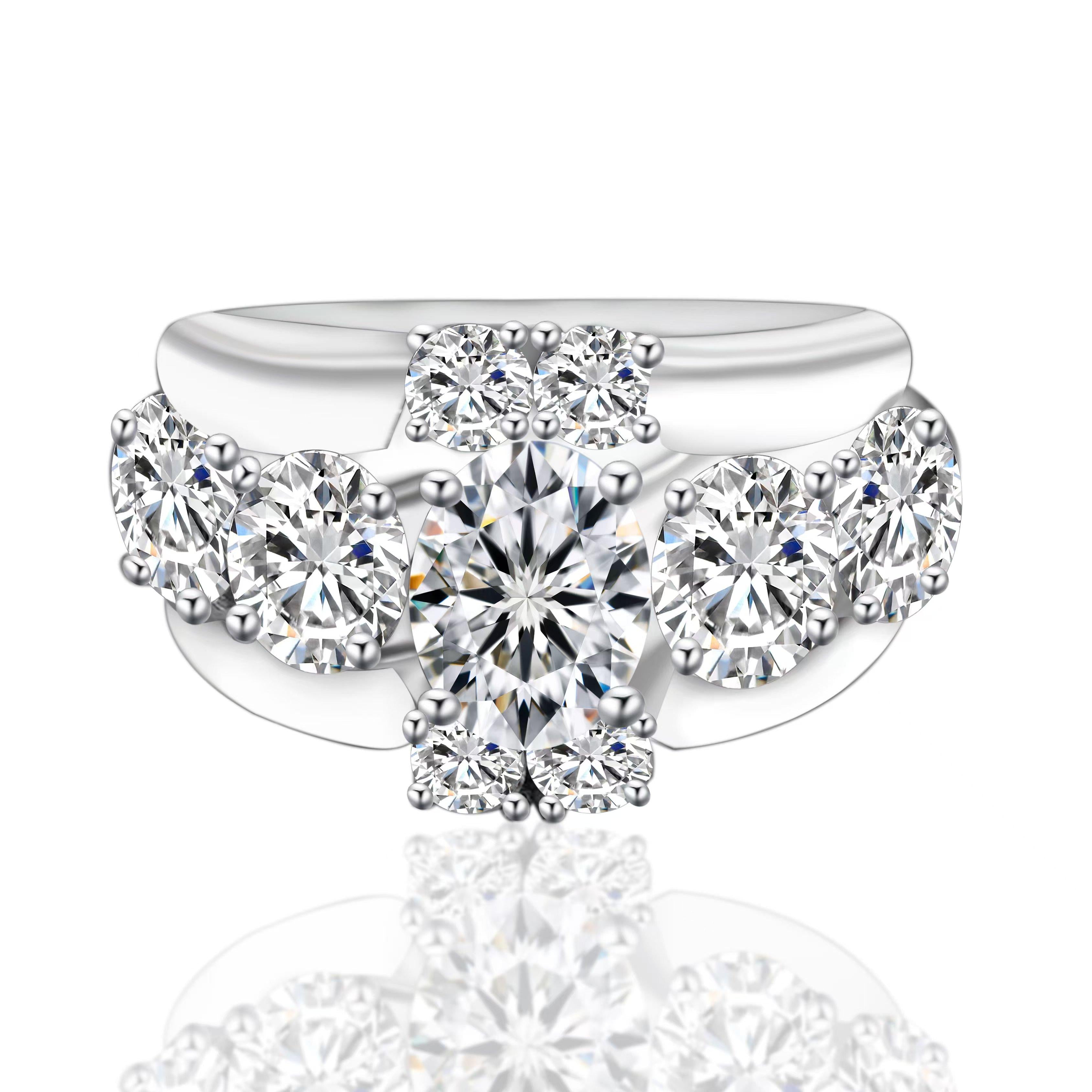 【#35】(つきよ) S925モアサナイトのリング