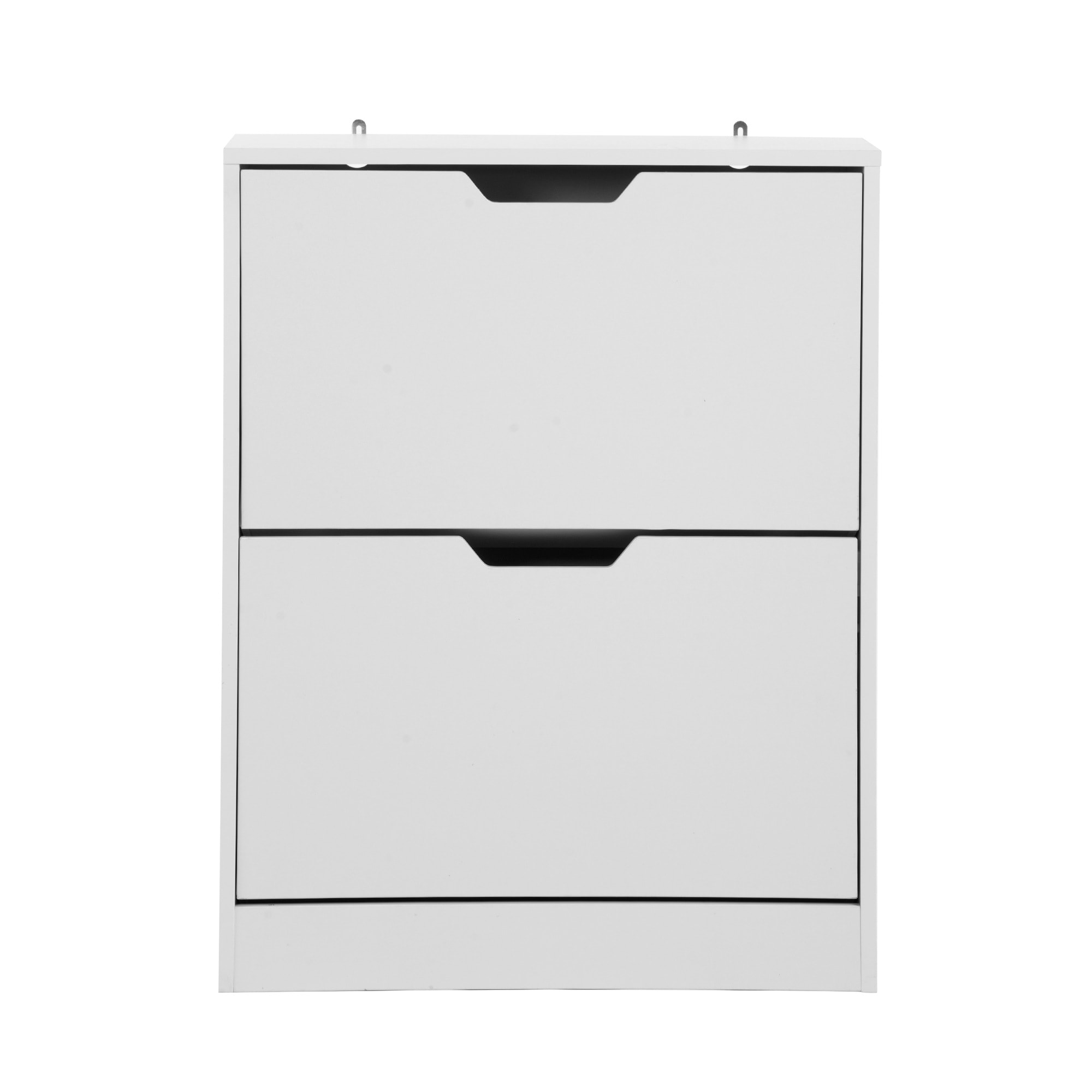 【安心保証】【新品】下駄箱 2層 2段 シューズラック 玄関収納 ひとり暮らし スリムタイプ 靴収納 ラック 靴収納棚 安定