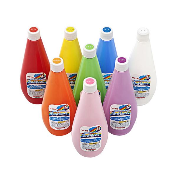 (まとめ）ぺんてる ゆびえのぐ 8色セット650g／本 WHG-8 (×3セット)