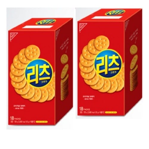 リッツクラッカーオリジナル720gx2おいしいスナック韓国食品