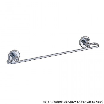 シロクマ プラネットタオル掛 600mm クローム BT-30