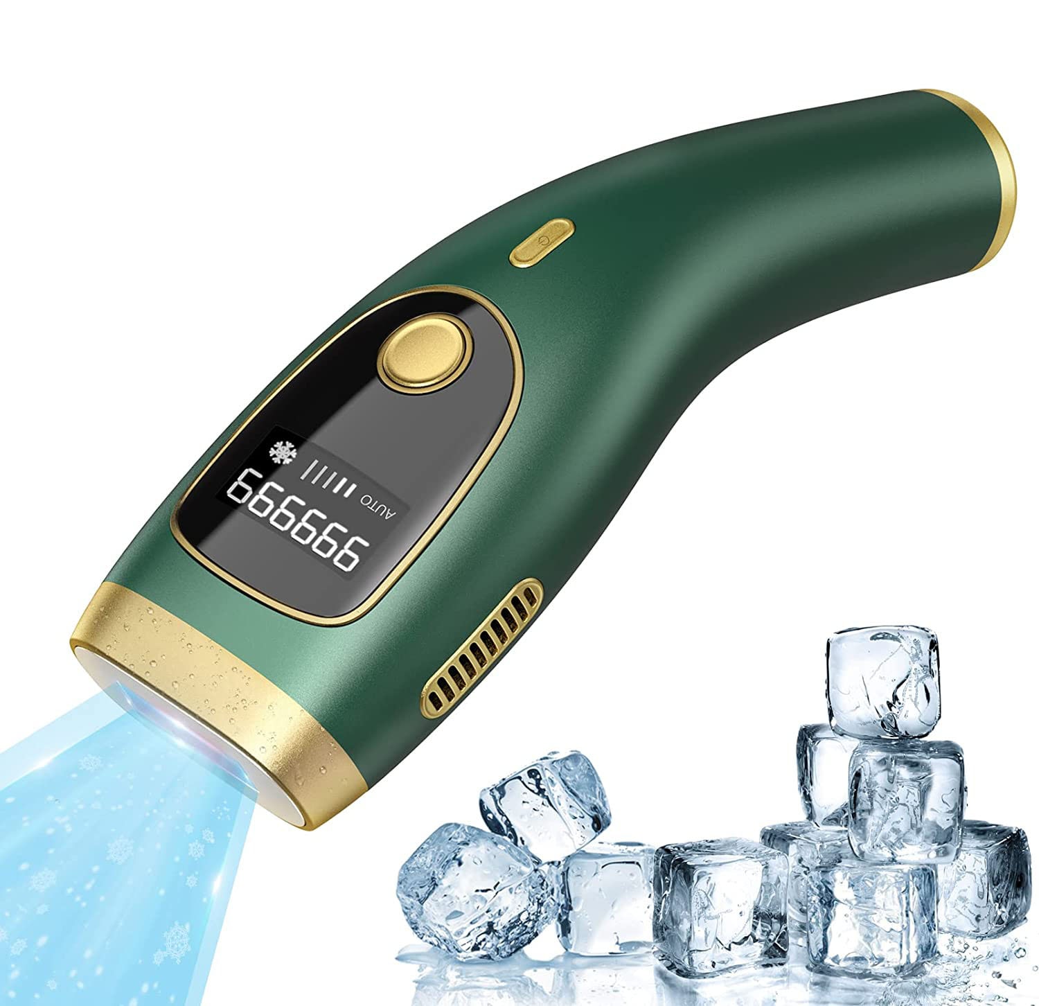 脱毛器 冷感 脱毛器 永久脱毛 冷却機能 IPL 顔 VIO 全身 光脱毛器 100万発 無痛冷感脱毛 IPL光脱毛器 全身適用 美顔器 家庭用脱毛器 無痛光美肌脱毛器