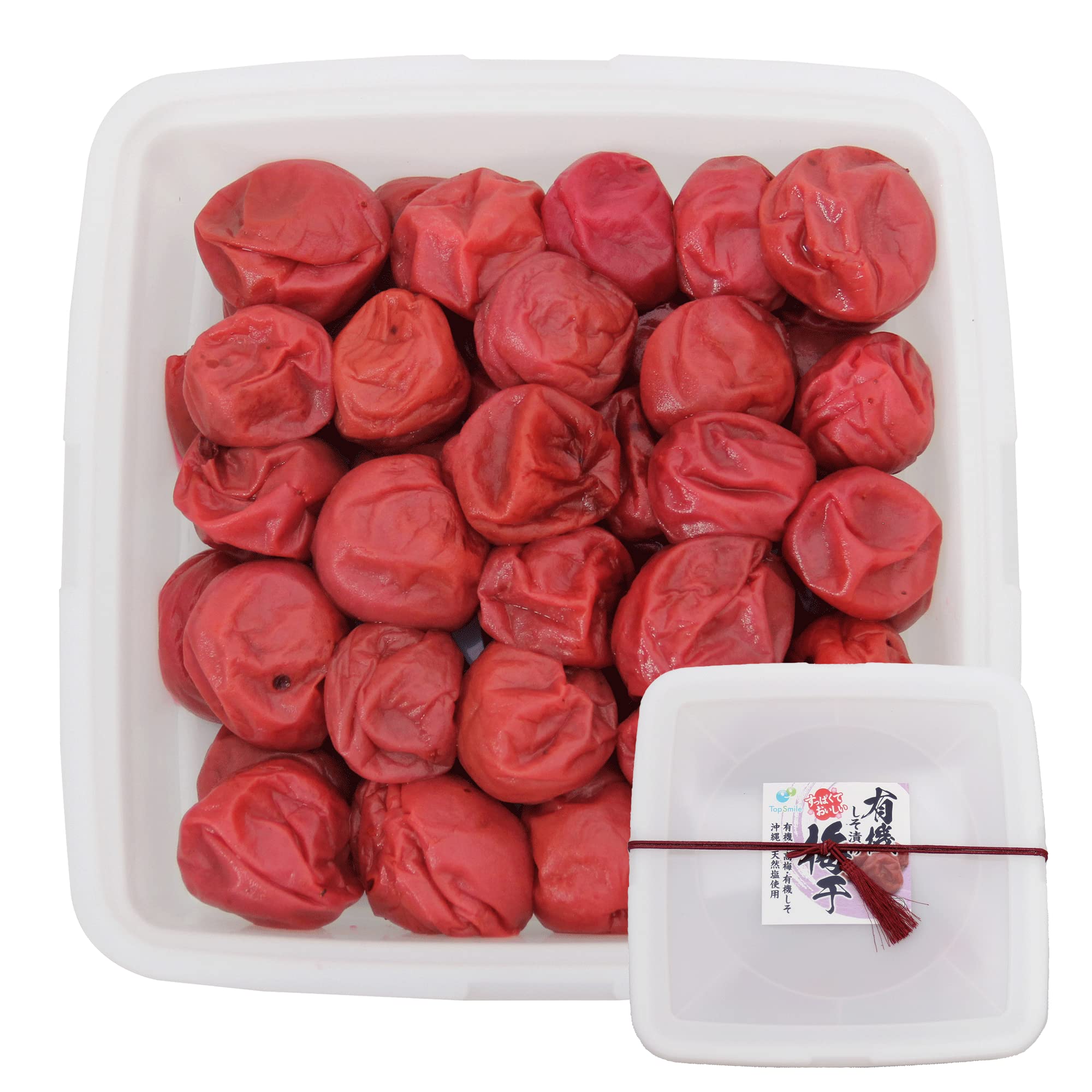 有機しそ漬け梅干し 大粒 南高梅 無添加 無農薬 有機しそと天然塩で漬け込んだ 昔ながらのすっぱい梅干し 塩分1820％ 800g