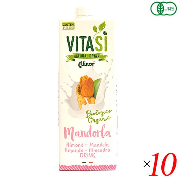 ビタシ オーガニックアーモンドミルク 1000ml 10本セット