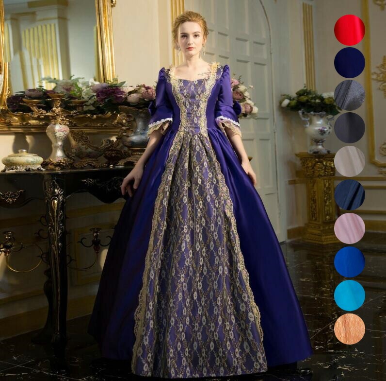 希少アイテム貴族ドレス 可愛い お姫様ドレス 帽子付き 宮廷ドレス 貴婦人ドレス パーティードレス ヨーロッパ風ドレス ステージ衣装 撮影 演劇 文化祭 クリスマスレス 華やか 高級感 オペラ声楽 ロ