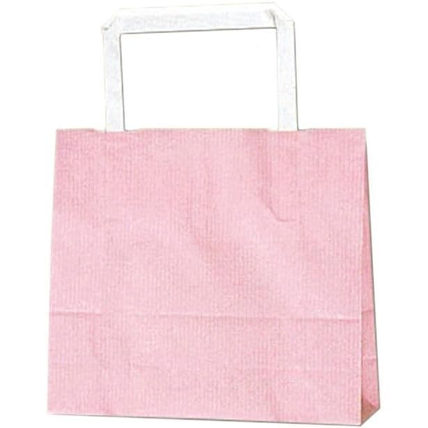 （まとめ買い）シモジマ HEIKO 手提げ紙袋 H25チャームバッグ 18-2（平手） 白筋無地 P 50枚 幅180xマチ60x高165mm 003273214 [x3セット] 7,231円