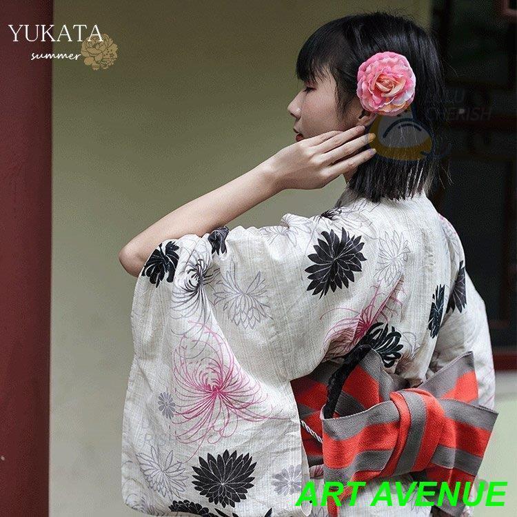 浴衣 ゆかた 9点 F 洗える 浴衣 レディース レディースゆかた 女性 和装 街着 お出かけ 文化祭 結び帯 作り帯 下駄 50cm 60cm 卒業式浴衣