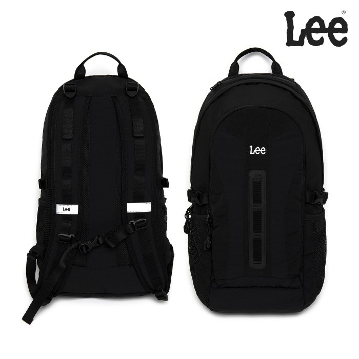Nylon Backpack _ Black 新学期 カジュアルバッグ 新商品 韓国人気 日常用 旅行用 男女共用 日常服