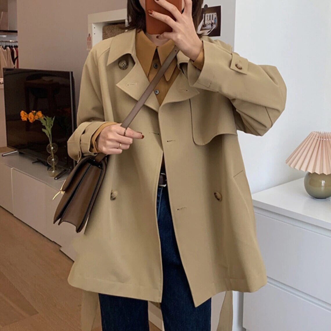 アウター　ジャケット コート　ダウンコート トレンチコート アウターレディース ロングコート　コートレディース 春アウター　秋アウター　トレンチ　長袖　ショート丈　モノトーン　タイト　スリム　韓国