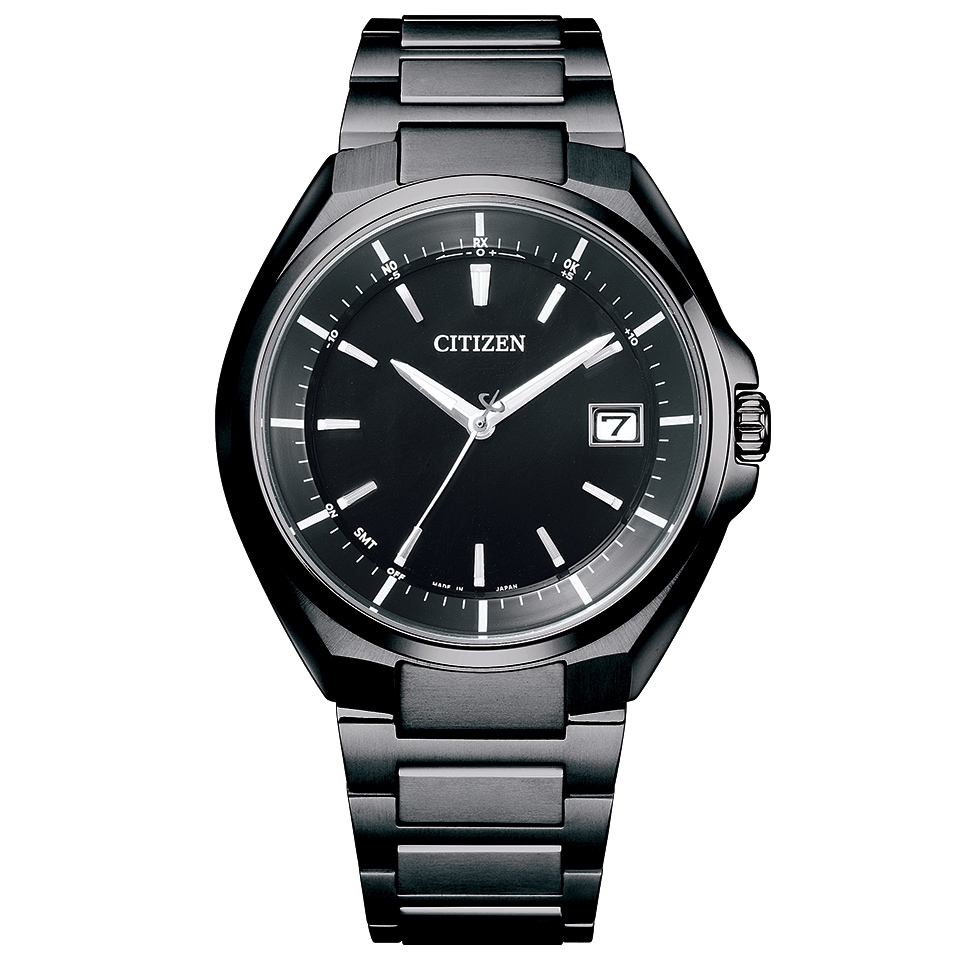 ATTESA（アテッサ） CB3015-53E Black Titanium Series（ブラックチタンシリーズ） エコドライブ電波時計 ワールドタイム機能 60,500円