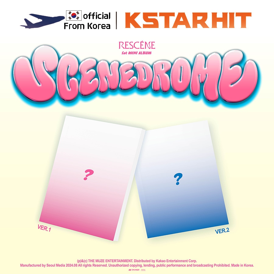 (2種セット) RESCENE - SCENEDROME (1stミニアルバム)