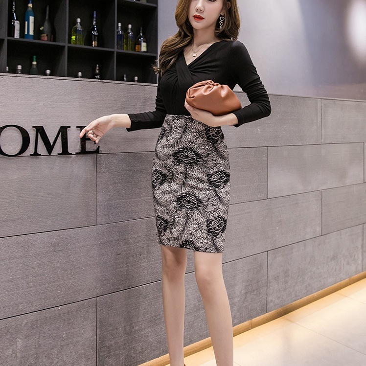 レーススカート ミニ丈タイトスカート カジュアルスカート スリット入りスカート スカート ボトムス ミニスカート コクーンスカート タイトスカート スリム タイト 細身 ストレート Iライン スマート