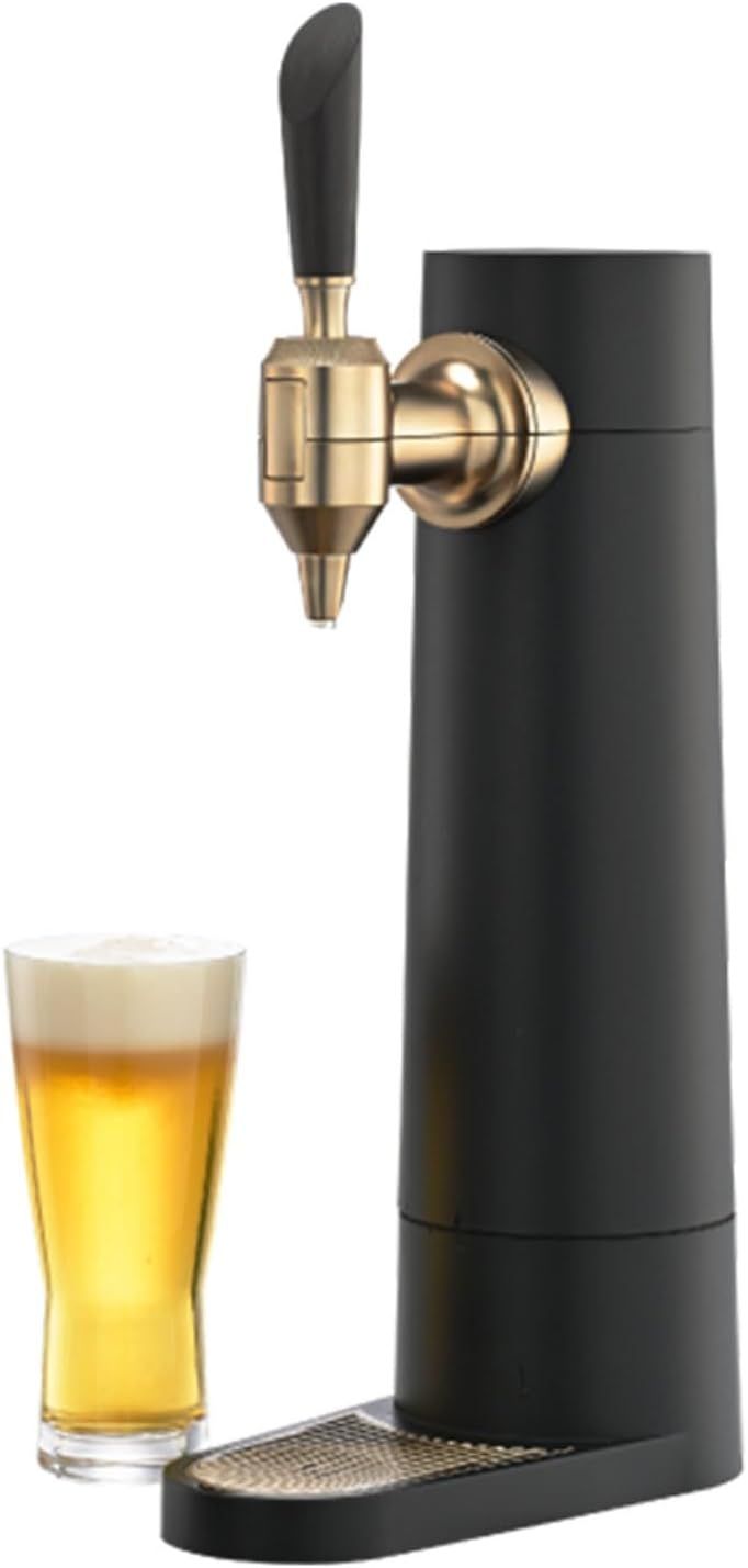 グリーンハウス ビールサーバー 泡を味わうミスティバブルス 冷えたビールをキープできる氷点下保冷剤付き 内蔵バッテリー GH-BEERSSEC-BK 7,928円