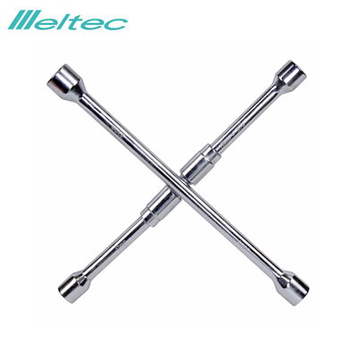 他サイト： 大自工業/メルテック 折りたたみクロスレンチ 17/19/21/23mm対応 コンパクト 車載に便利 タイヤ交換 薄型ソケット仕様 MT-4の商品画像