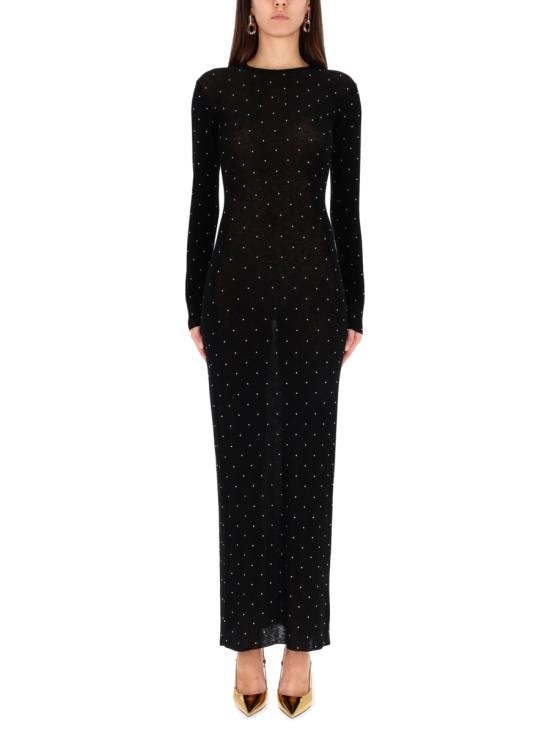 PACO RABANNE Women Dresses 25HMRO156ML0322 P001 BLACK