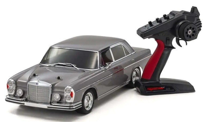 京商 【再生産】1/10 電動RC 4WD FAZER Mk2 FZ02L レディセット 1971 メルセデス・ベンツ 300 SEL 6.3 ベージュ グレイ【34436T1】 ラジコン KC 34