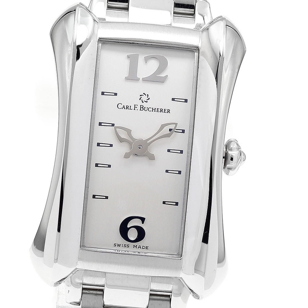 カール F.ブヘラ CARL F.BUCHERER 10701.08 アラクリア クォーツ レディース 良品 _918466【中古】