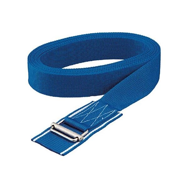 （まとめ）簡易結束ベルト 「くくり帯」 20mmx3m 青 KR203B 1本 [x3セット]