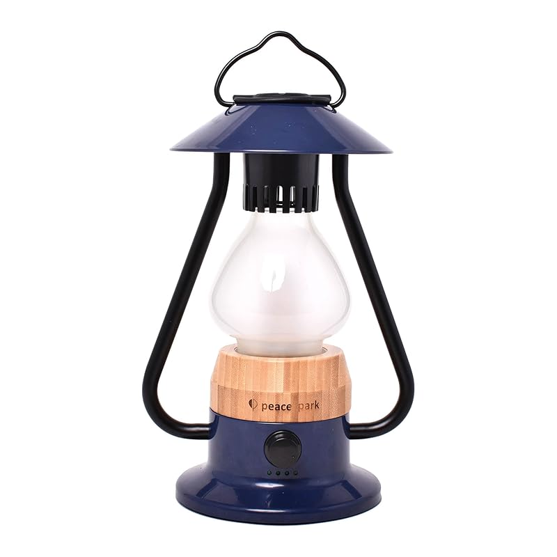 即納：ピースパーク ファイブ エレメンツ ランタン THE 5 ELEMENTS LANTERN 04.ブルー フリー