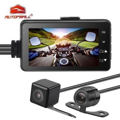 Moto rcycle カメラタッチスクリーン hd リアルタイム監視 fotografica moto MT18 dashcam 広角カメラ防水おすすめ