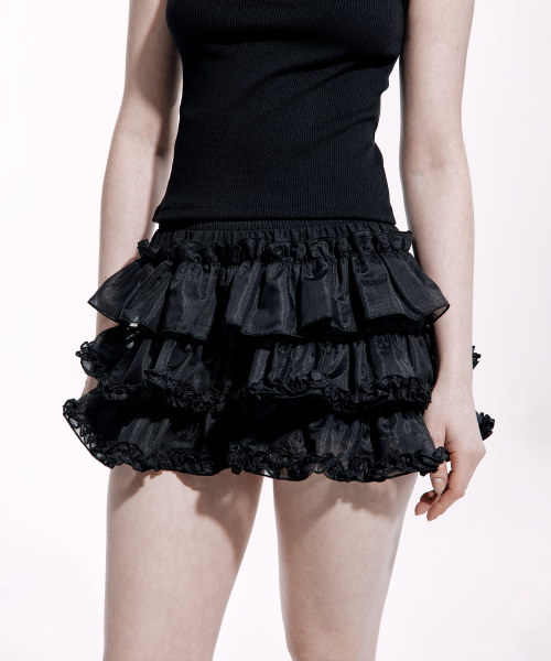 ROUGHNECK tutu pantsフリル ミニスカート　新品未開封 Qoo10 ROUGHNECK TUTU PANTS SKIRT 無地