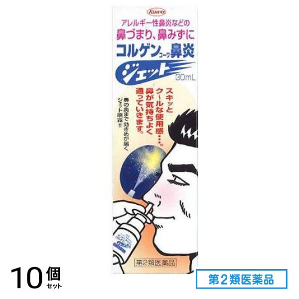 第２類医薬品 コルゲンコーワ鼻炎ジェット 30mL 10個セット