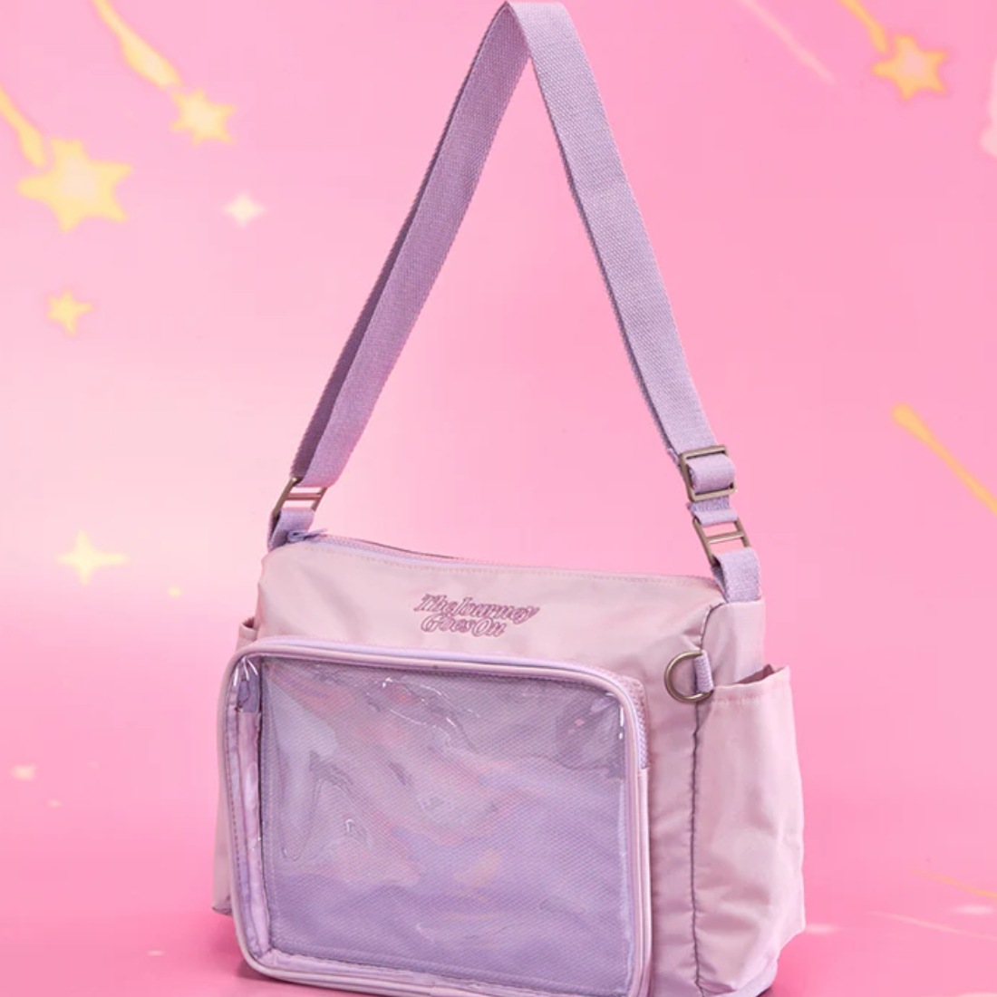 [公式] BT21 CLEAR POCKET MULTI CROSSBODY BAG THE JOURNEY