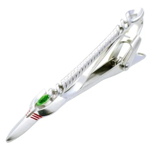 エヴァンゲリオン カシウスの槍 ネクタイピン シルバー タイバー タイクリップ エヴァンゲリヲン × SWANK スワンク メンズアクセサリー