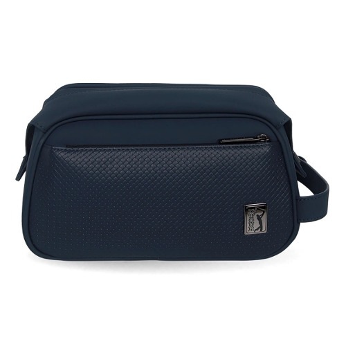 PGA TOURゴルフブリッジポーチ - ネイビー高級感のある使いやすい小物収納整理用品