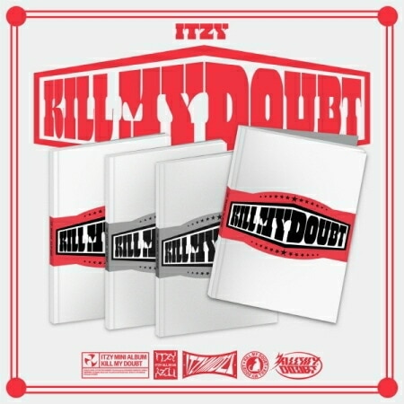 【通常盤】【4種セット】【和訳選択】ITZY KILL MY DOUBT MINI ALBUM イッチ ミニアルバム【レビューで生写真5枚】