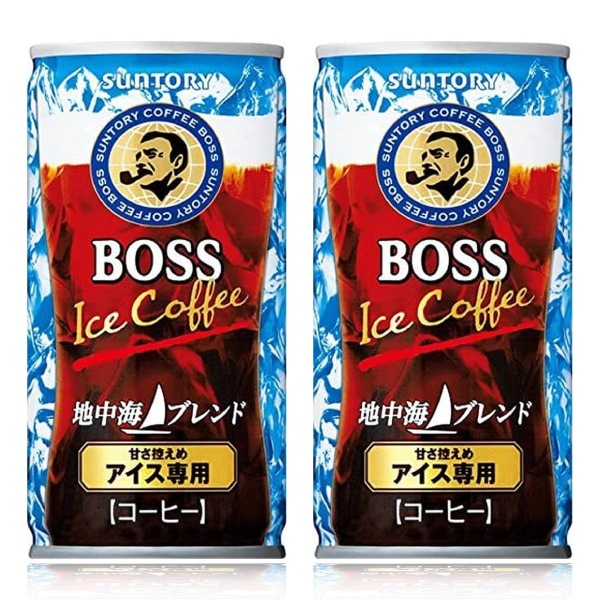 【セール】「60本」ボス　地中海ブレンド　缶　185g　30本　2箱　サントリー　BOSS　コーヒー