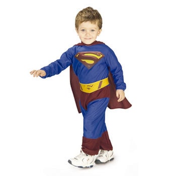 コスプレ 仮装 スーパーマン 子供用(Tod) 【 コスプレ 衣装 ハロウィン 仮装 コスチューム 子供 男の子 子ども用 こども DCコミック アメコミ 公式 パーティーグッズ 正規ライセンス品 キ