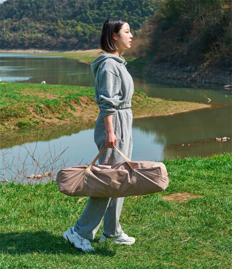 早い者勝ち テント 両開きドア 両開き窓 キャンプ 増肉 装備 フルセット 自動 野営 防水 UV アウトドア