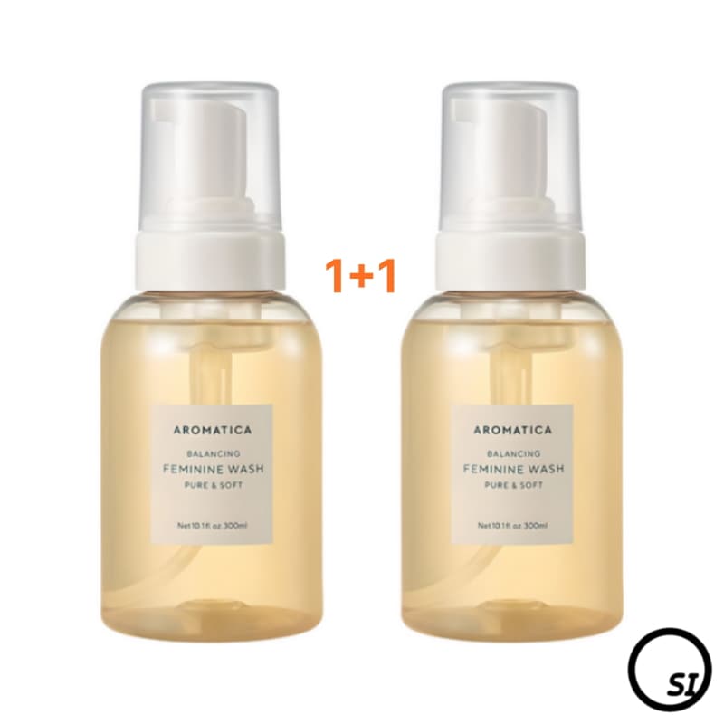 【1+1】ピュアアンドソフト 女性ウォッシュ 300ml x 2個 /インナーパフューム/ ワイクレンザー/ yゾーンケア/ 低刺激フェミニンウォッシュ