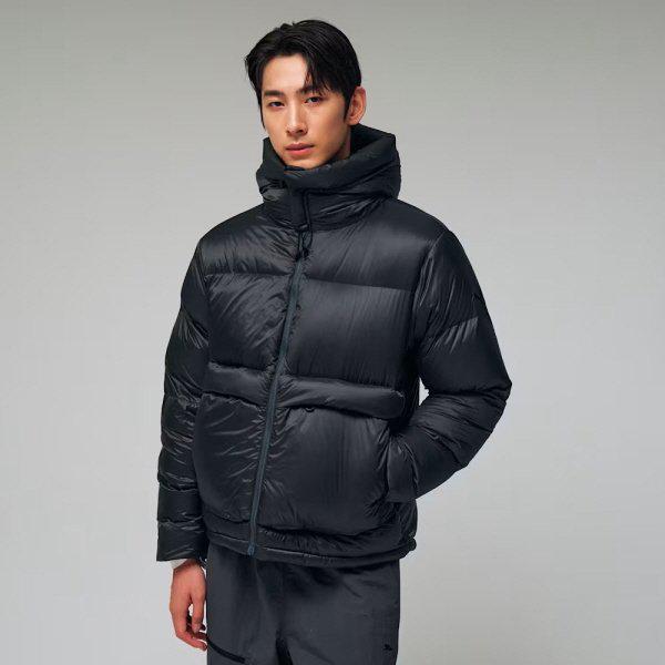 25FW 529479 03 オリ털 패딩 후드 덕다운 푸퍼 ダウン ジャケット U Hoodie Duck Down Jacket